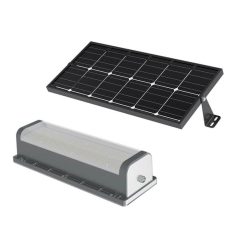 Profile image of bifacial solar batten light