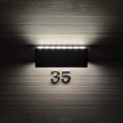 Alternative view of Solar Up and Down Sign Light